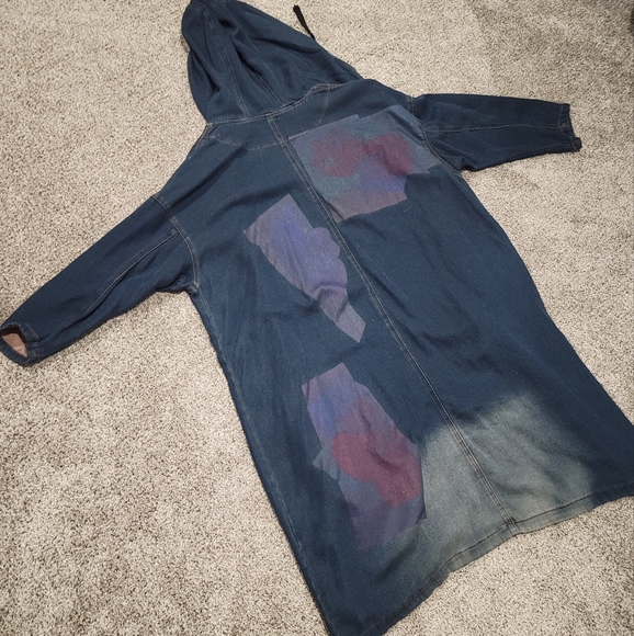 🔴SOLD🔴 Hooded artsy duster casrdigan! - Picture 4 of 11